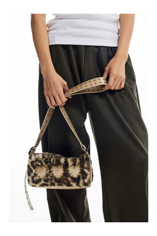 [CONP] Rivet Leopard Print Bag