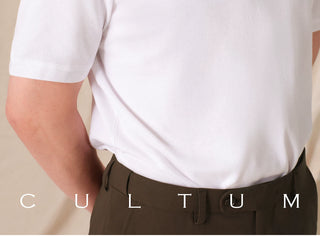[CULTUM] Solid Color Polo Shirt