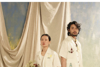 [CULTUM] Linen Cuban Collar Shirt