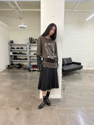 [NeverSeez] Printed Short Sleeve T-Shirt