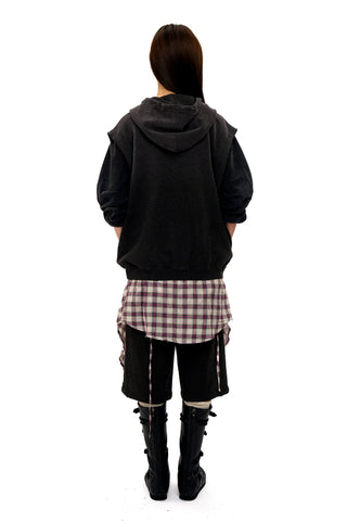 [Moromoro2] Rabbit Applique Hooded Vest
