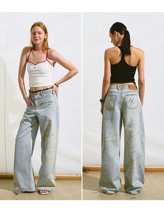 [NOTAWEAR] Summer Loose Straight-Leg Jeans