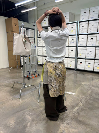 [NeverSeez] Lyocell-Wool Solid T-Shirt