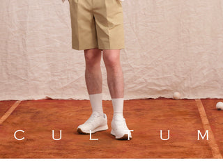 [CULTUM] Double Pleated Shorts