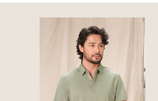 [CULTUM] Solid Color Polo Shirt