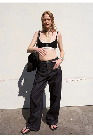 [NOTAWEAR] Summer Loose Straight-Leg Jeans