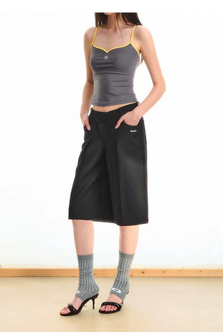 [NOTAWEAR] Low-Rise Bermuda Shorts