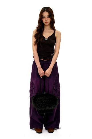 [Moromoro2] Wool Ribbon Camisole