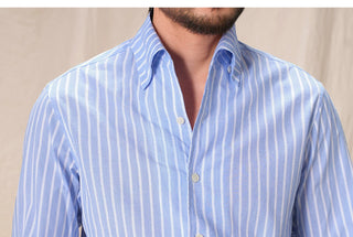 [CULTUM] Cotton Stripe Shirt