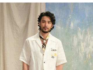[CULTUM] Linen Cuban Collar Shirt