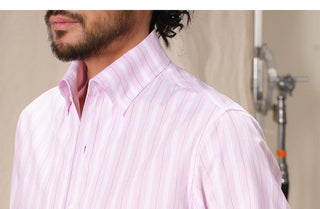 [CULTUM] Cotton Stripe Shirt