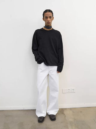 [NeverSeez] Selvedge Straight Jeans