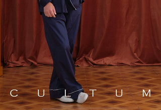 [CULTUM] Piped Pajama Shirt