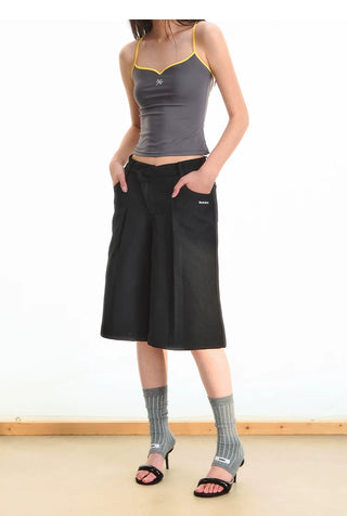 [NOTAWEAR] Low-Rise Bermuda Shorts
