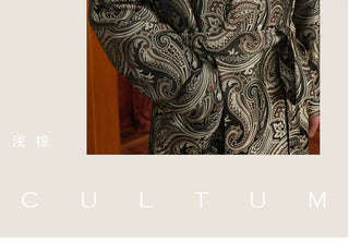 [CULTUM] Paisley Jacket Robe