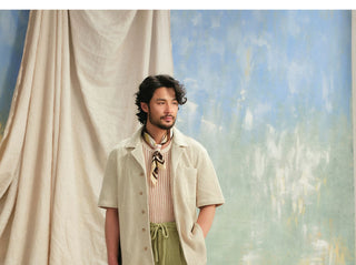 [CULTUM] Cuban Collar Shirt