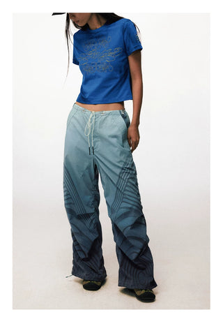 [CONP] Crinkle Paratrooper Pants