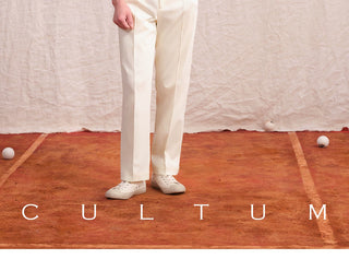[CULTUM] Stripe Short-Sleeve Tee