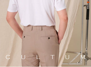 [CULTUM] Solid Color Polo Shirt
