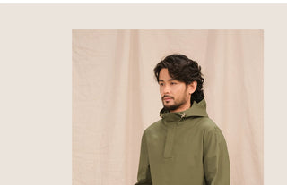 [CULTUM] Hooded Pullover Jacket