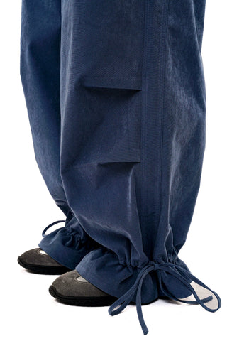 [Moromoro2] Velvet Pleated Wide-leg Pants