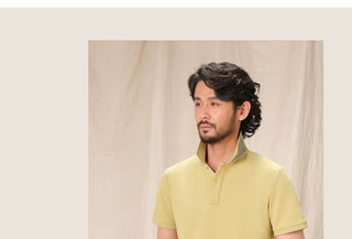 [CULTUM] Solid Color Polo Shirt