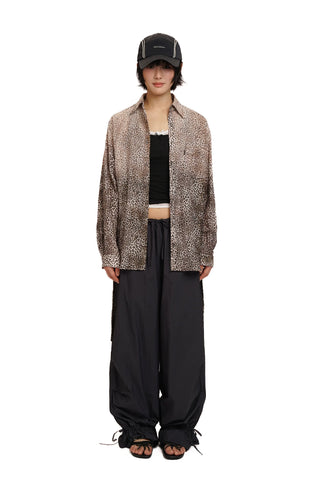 [moromoro2] Leopard Print Shirt