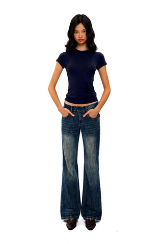 [Moromoro2] Basic Slim T-shirt