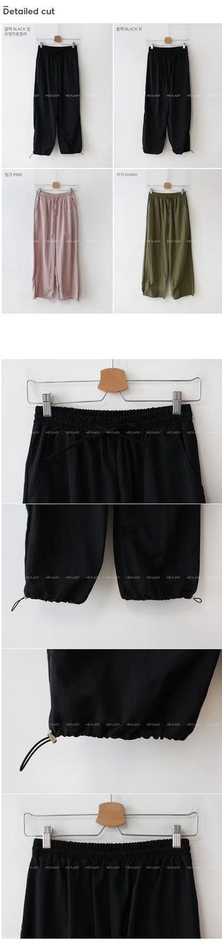 Nylon string pants