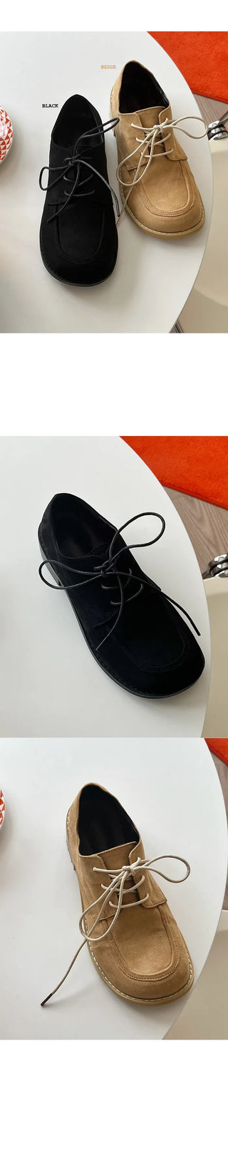 Suede loafers
