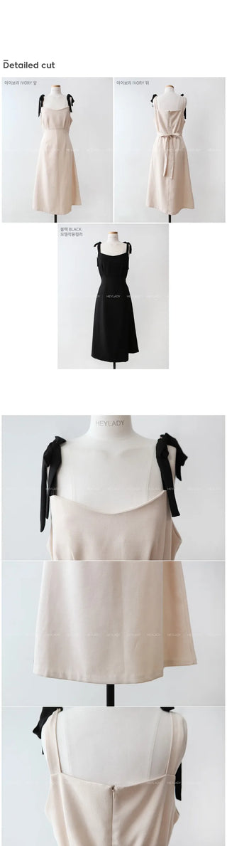 Simple ribbon dress