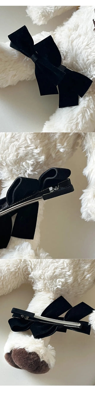 Beboni Velvet Ribbon Hairpin
