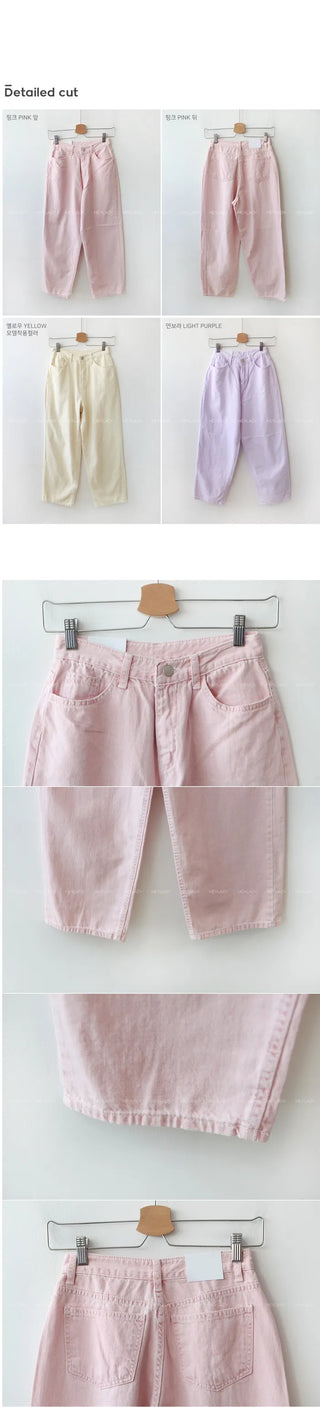 [3 colors] Wide Washing Pants