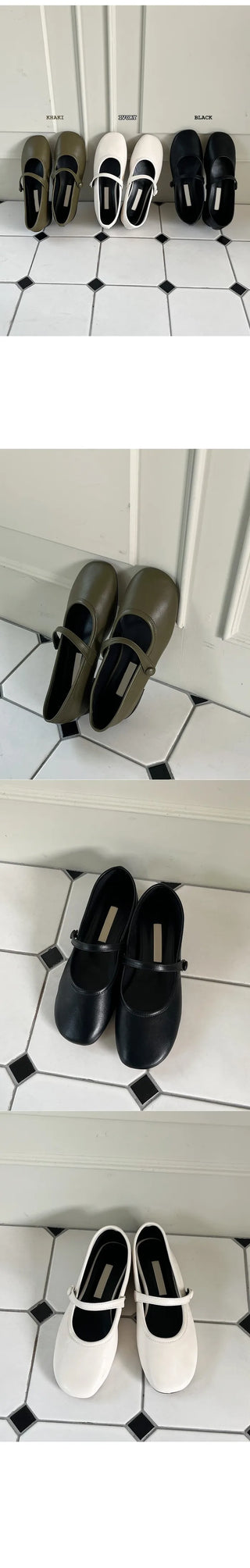 Mary Jane flat shoes