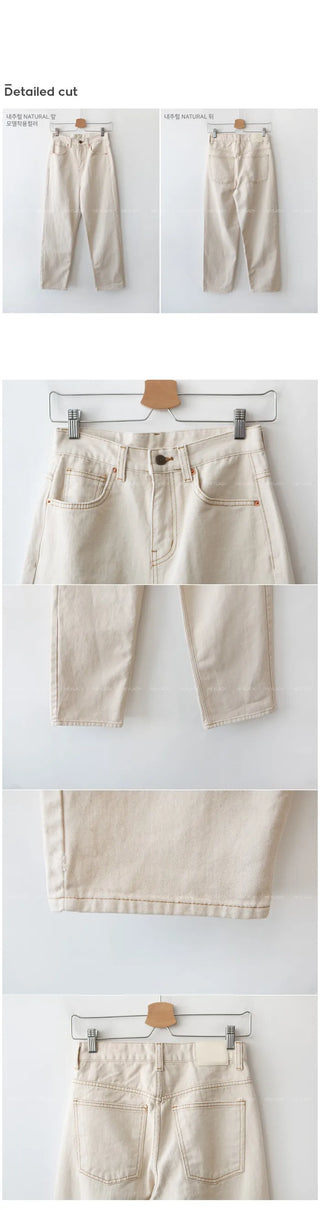 Wide cotton pants