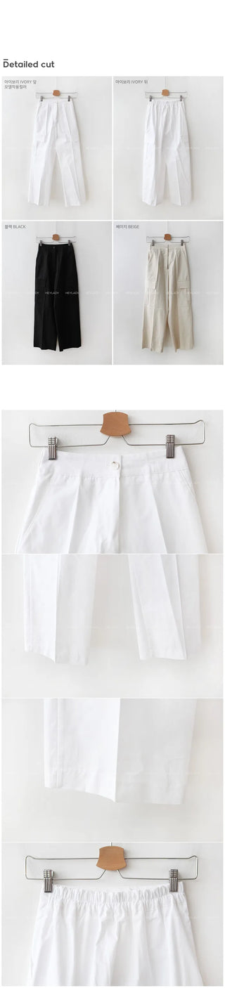 Cotton cargo pants