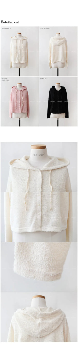 Limis Terry Hooded Cardigan