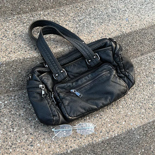 Vintage Washed Shoulder Bag