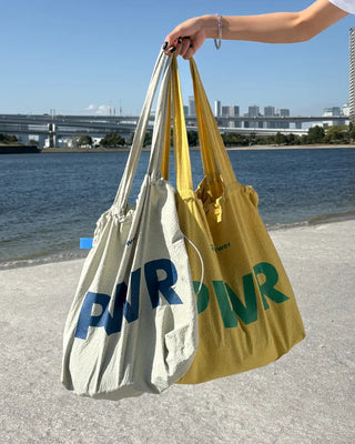 PWR Print Drawstring Tote Bag
