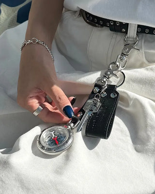 Compass Keychain