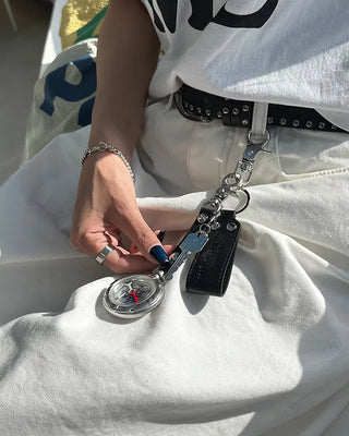 Compass Keychain