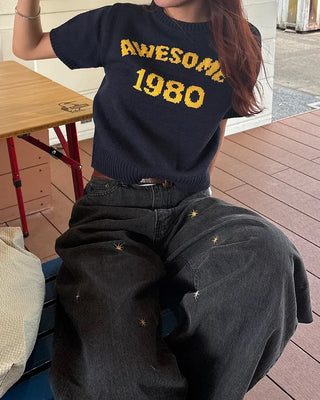 1980 Half Knit T-shirt