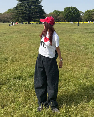 I Love Me Semi-Cropped Half T-Shirt