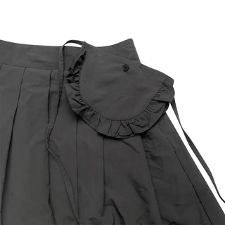 (3 colors) Nylon pouch pocket skirt