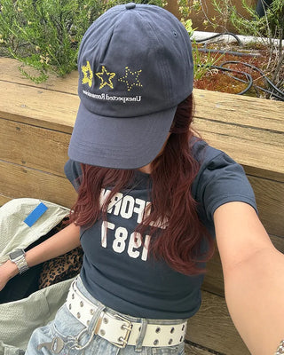 California 1987 Patch Half T-Shirt