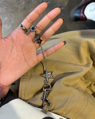 Effect Star Long Keyring