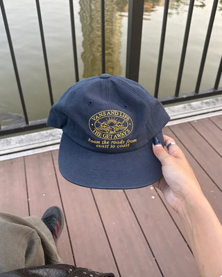 Life Embroidered Straight Cap