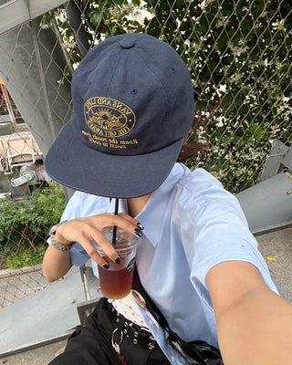 Life Embroidered Straight Cap