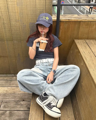 California 1987 Patch Half T-Shirt