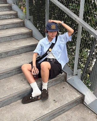 Life Embroidered Straight Cap